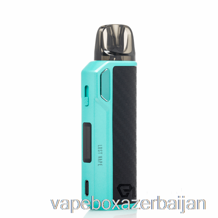 E-Juice Vape Lost Vape Thelema Elite 40 Pod Kit Emerald Carbon